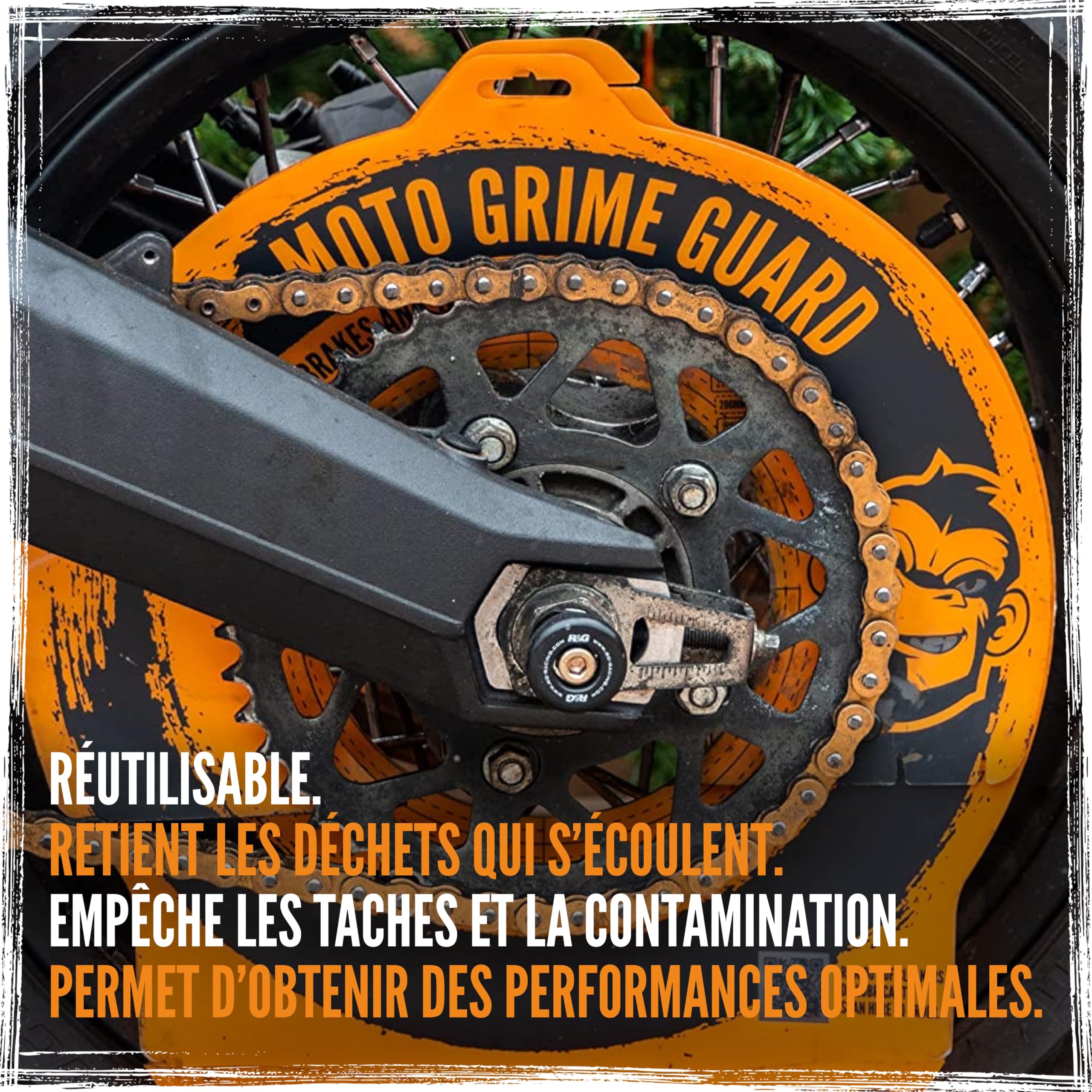 Tru Tension | Moto Grime Guard | Outils et Accessoires pour Motos