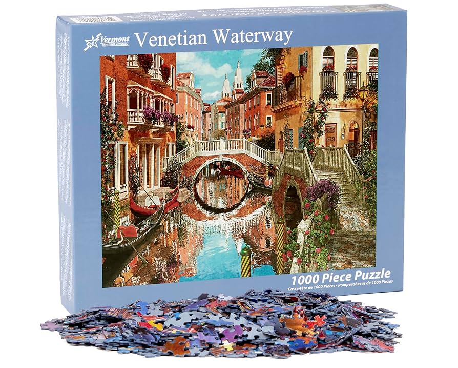 ベネチア大好き Amazon.co.jp: ベネチア運河ジグソーパズル 1000ピース : おもちゃ