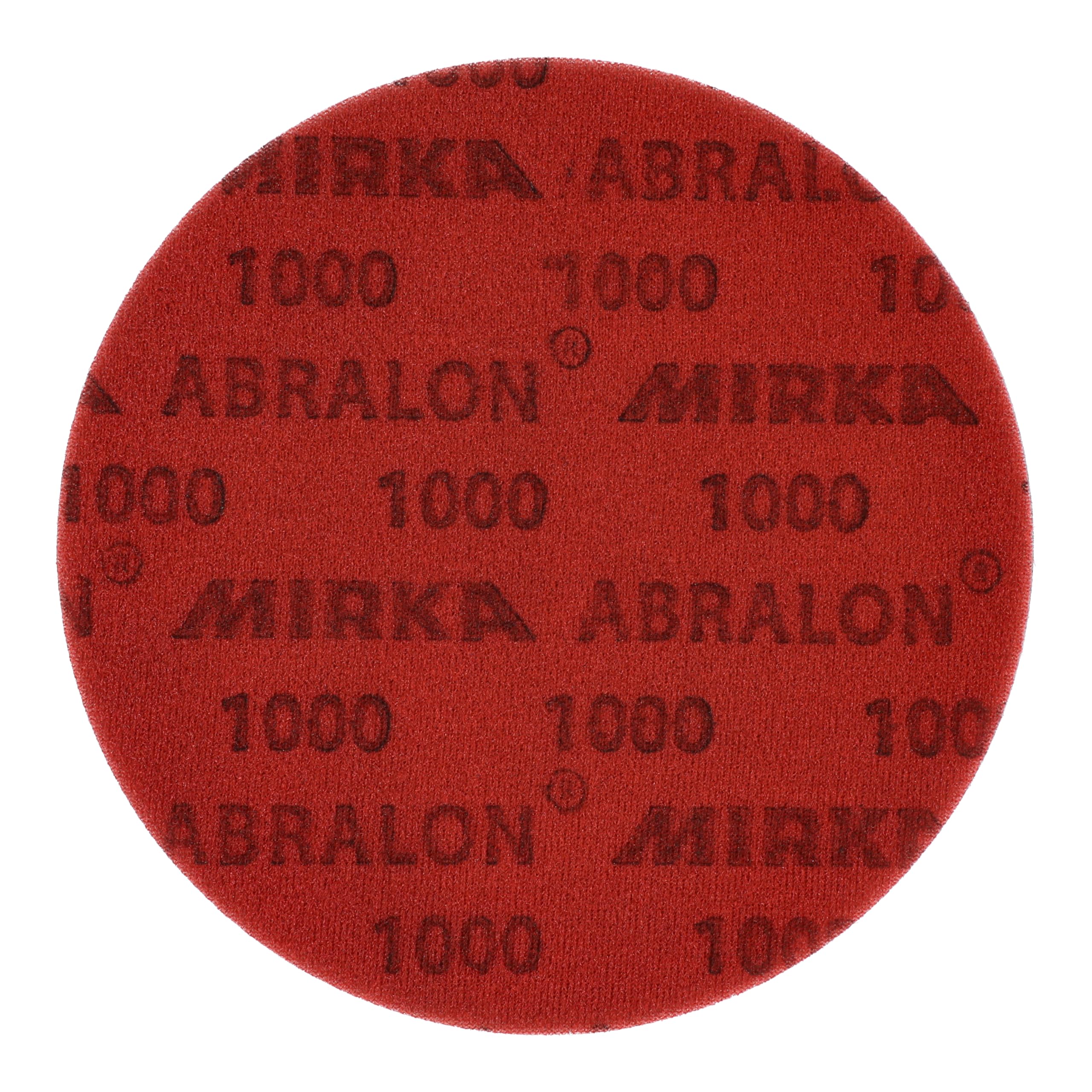 Mirka Abralon Schleifscheibe Polierscheibe Ø 125mm Klett 1000 Körnung, 20/Pack, zum Schleifen und Polieren von Lack, Holz, Plastik