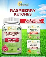 Vista 4 de aSquared Nutrition Cetonas naturales de frambuesa 1000mg-180 cápsulas de suplemento de pérdida de peso, máxima fuerza más píldoras de dieta supresor