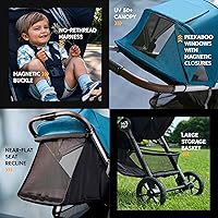 Vista 6 de Baby Jogger Adaptador de asiento de coche infantil para cochecito City Mini GT3 - Compatible con asientos de coche Nuna
