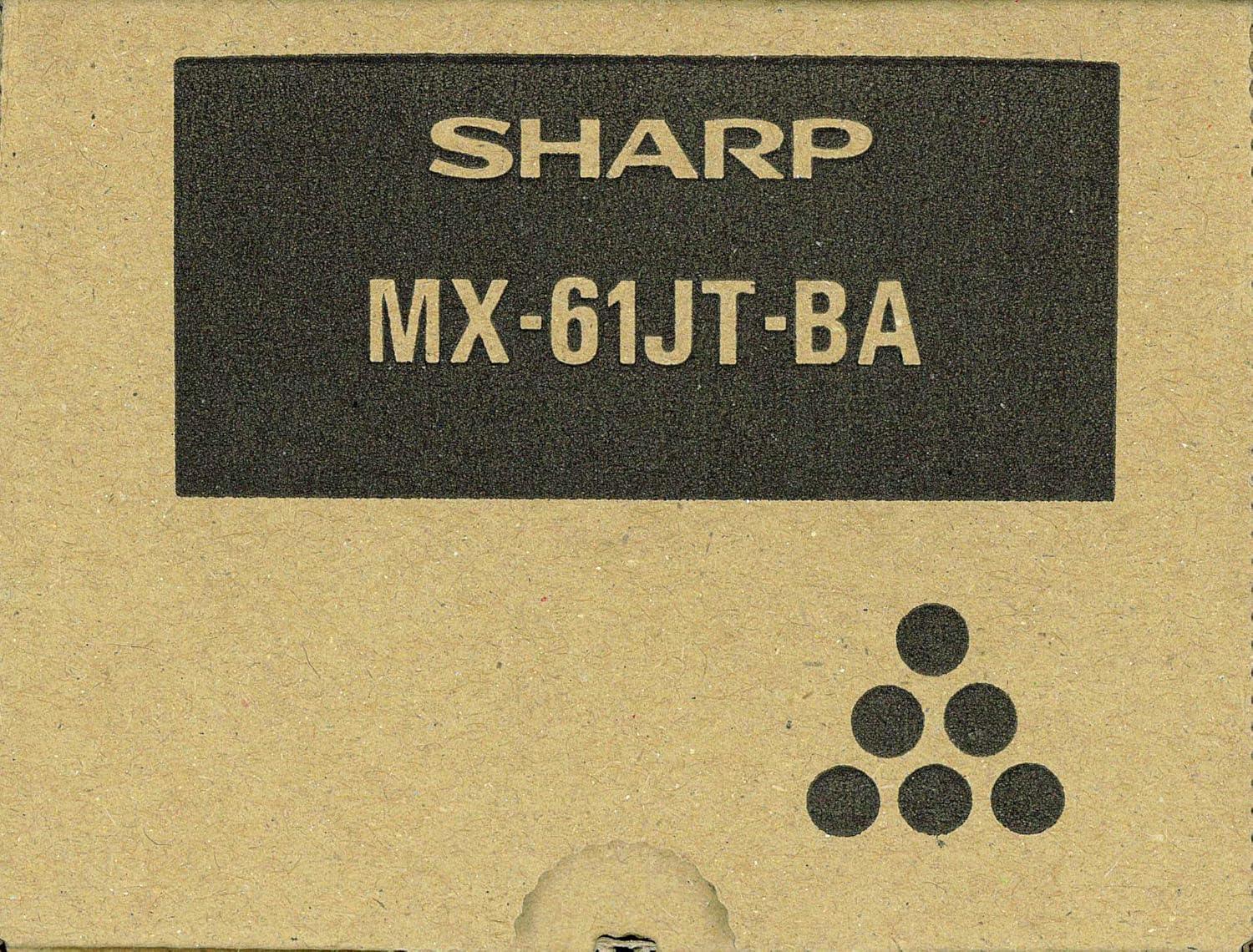 SHARP MX-61JT-BA ブラック SHARP MX-61JT-BA シャープ トナー 純正品 【大容量】 ブラック