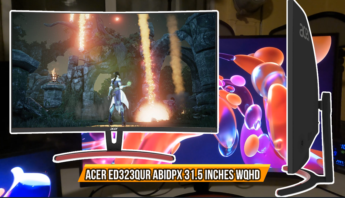 Acer ED323QUR Abidpx 31.5 Inches WQHD