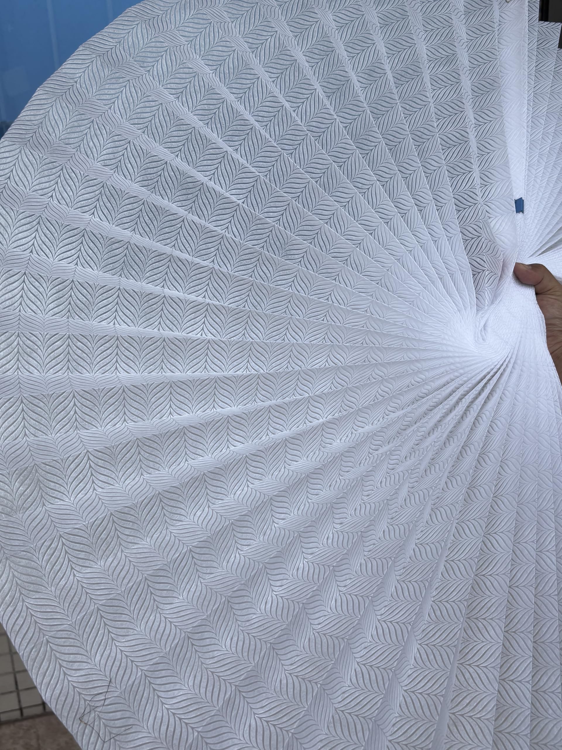 Shade No Tools Original Light Filtering Pleated Paper Shade White Light Filtering Fade Resistant for Window Temporary Portable Blinds with Clips Roman Printing Curtain (60 X 180cm/23.62 X 70.87)