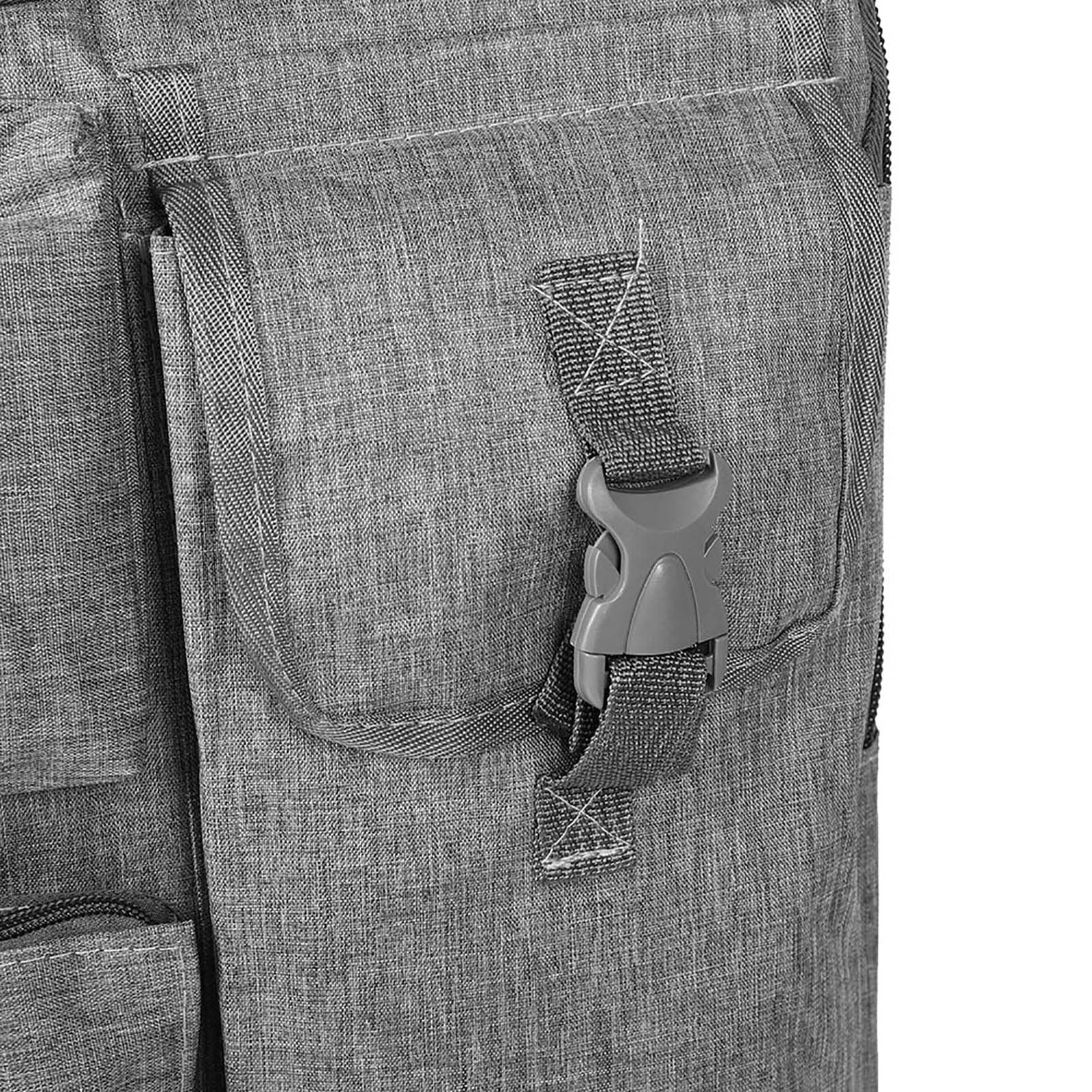 Cartella per artisti Zaino Tote 4K da trasporto per arte impermeabile Borsa a tracolla Borsa da disegno grande per schizzi Pittura Art Forniture(grigio) Painting Tools