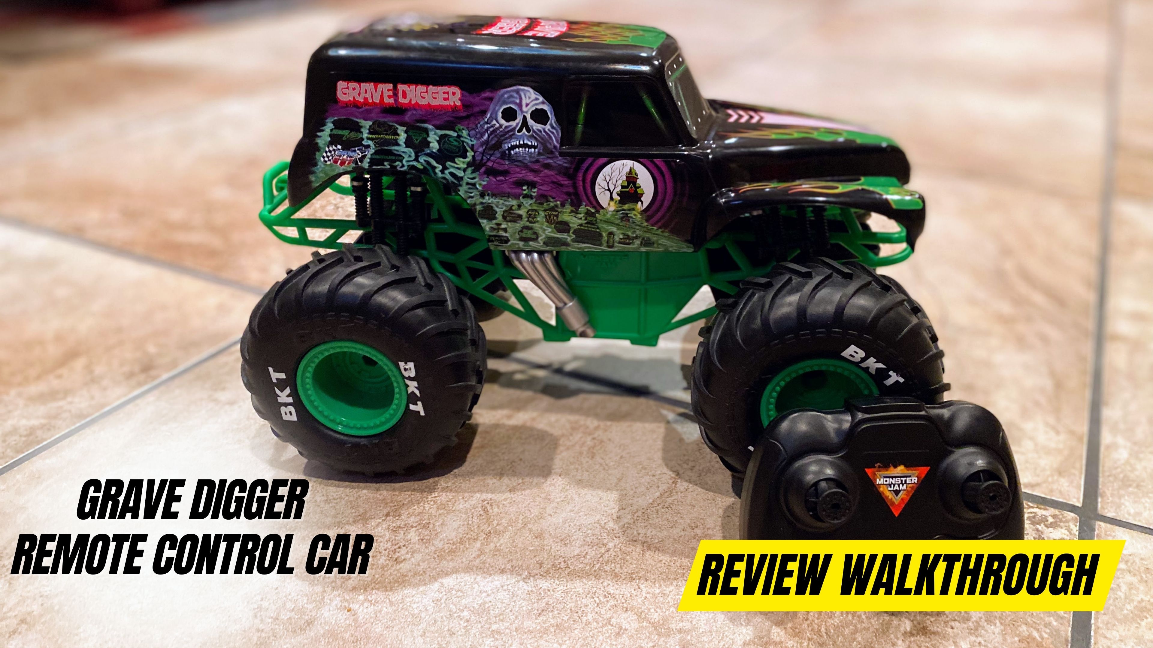 Review of Monster Jam Grave Digger Remote Control Car