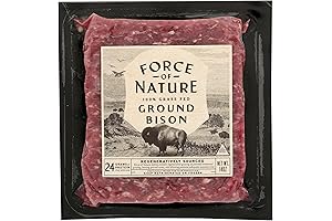 100% Grass-Fed, Regenerative Bison Grind