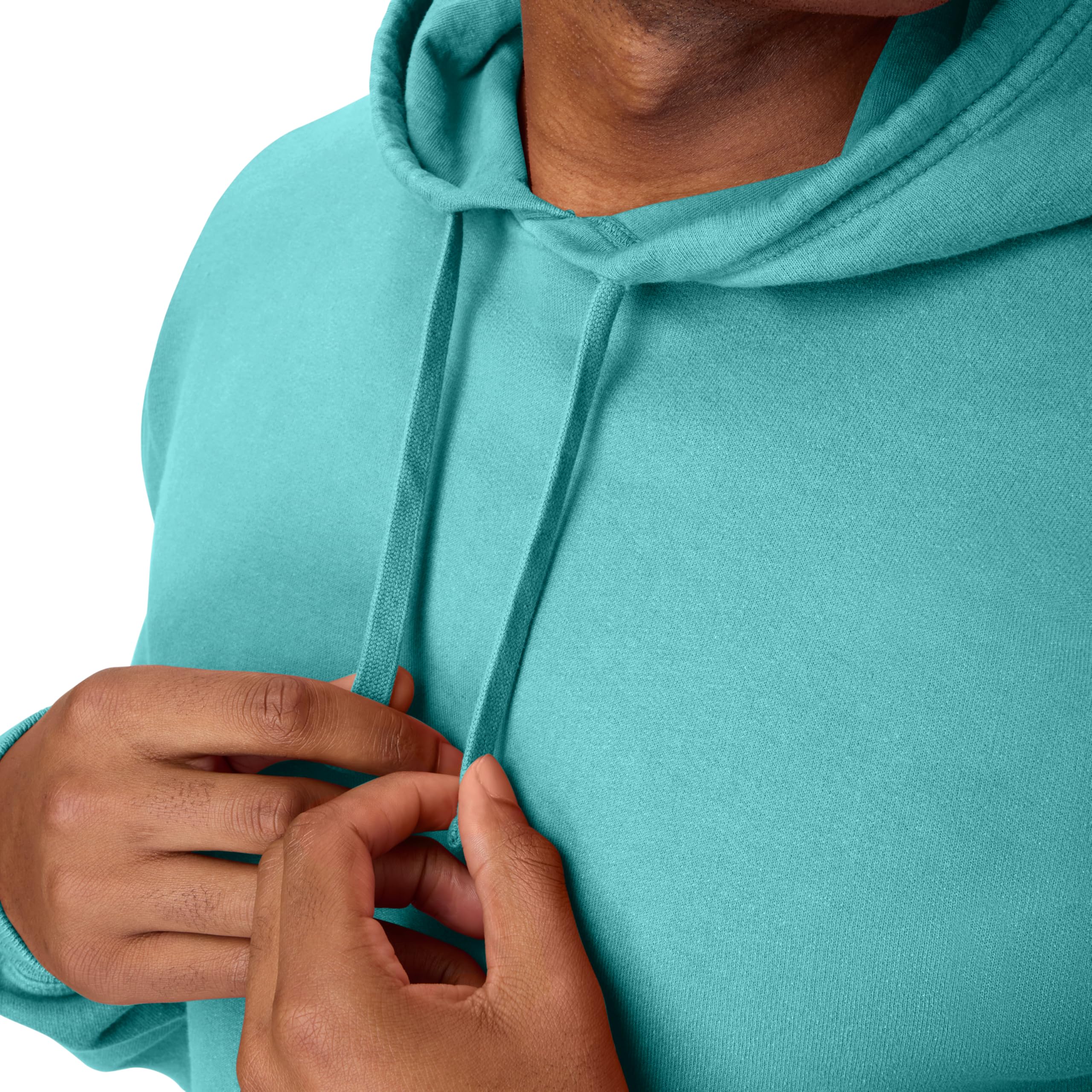 Hanes Originals Sudadera con Capucha de Forro Polar, Sudadera con Capucha Teñida, Sudadera Unisex de Forro Polar Sudadera con Capucha Hombre (Pack de 1)