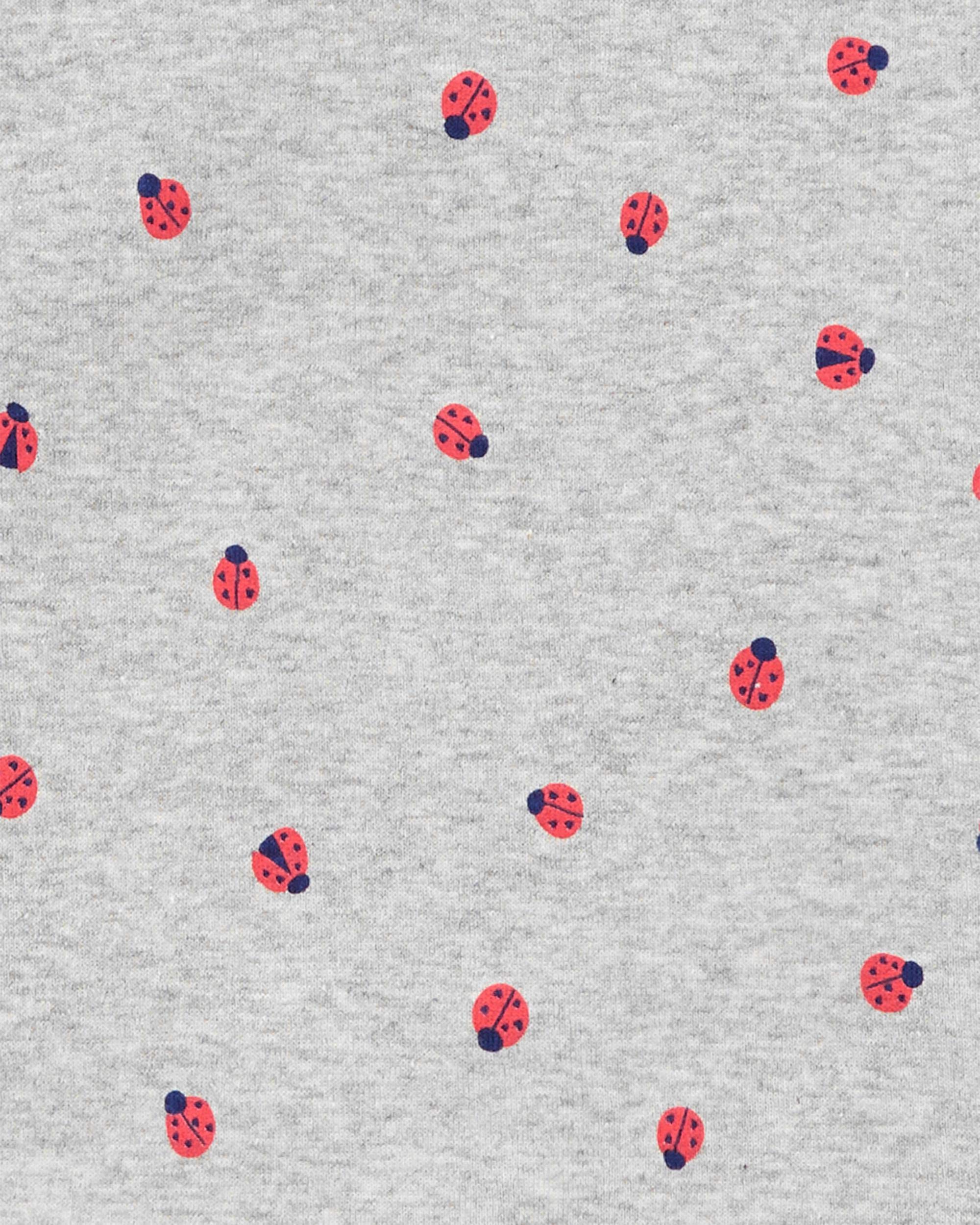 Carter's - PJs da donna in cotone, 4 pezzi, colore: Grigio/Rosso