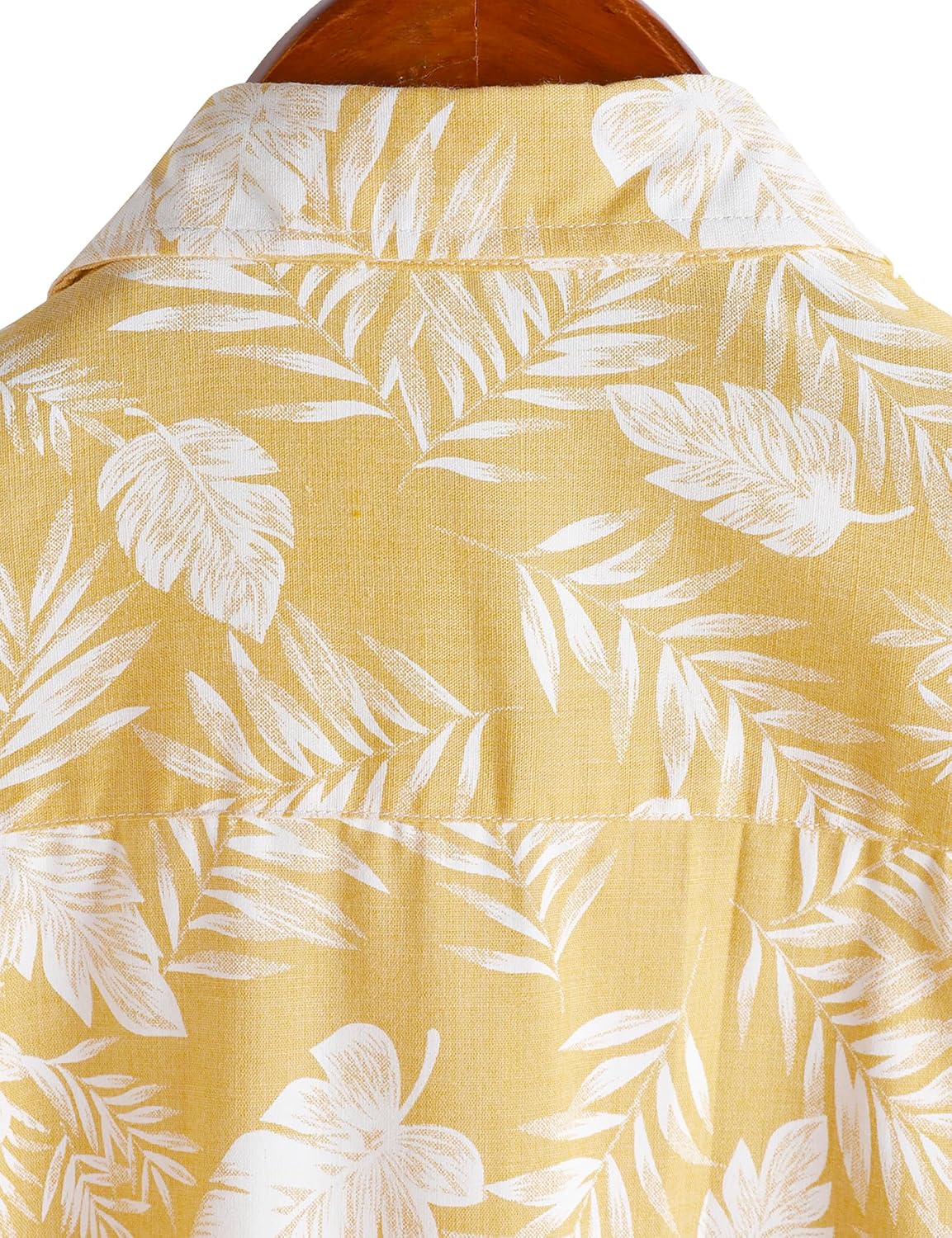 Mens Hawaiian Shirt Short Sleeve Button Down Cotton Floral Shirts Casual Tropical Beach Summer Shirts