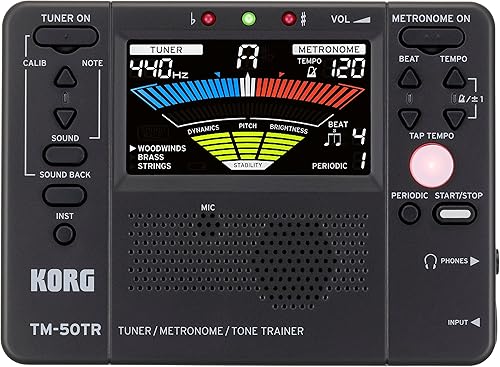 Korg TM50TRBK Trainer Metronom Schwarz Korg TM50TRBK Trainer Metronom Schwarz