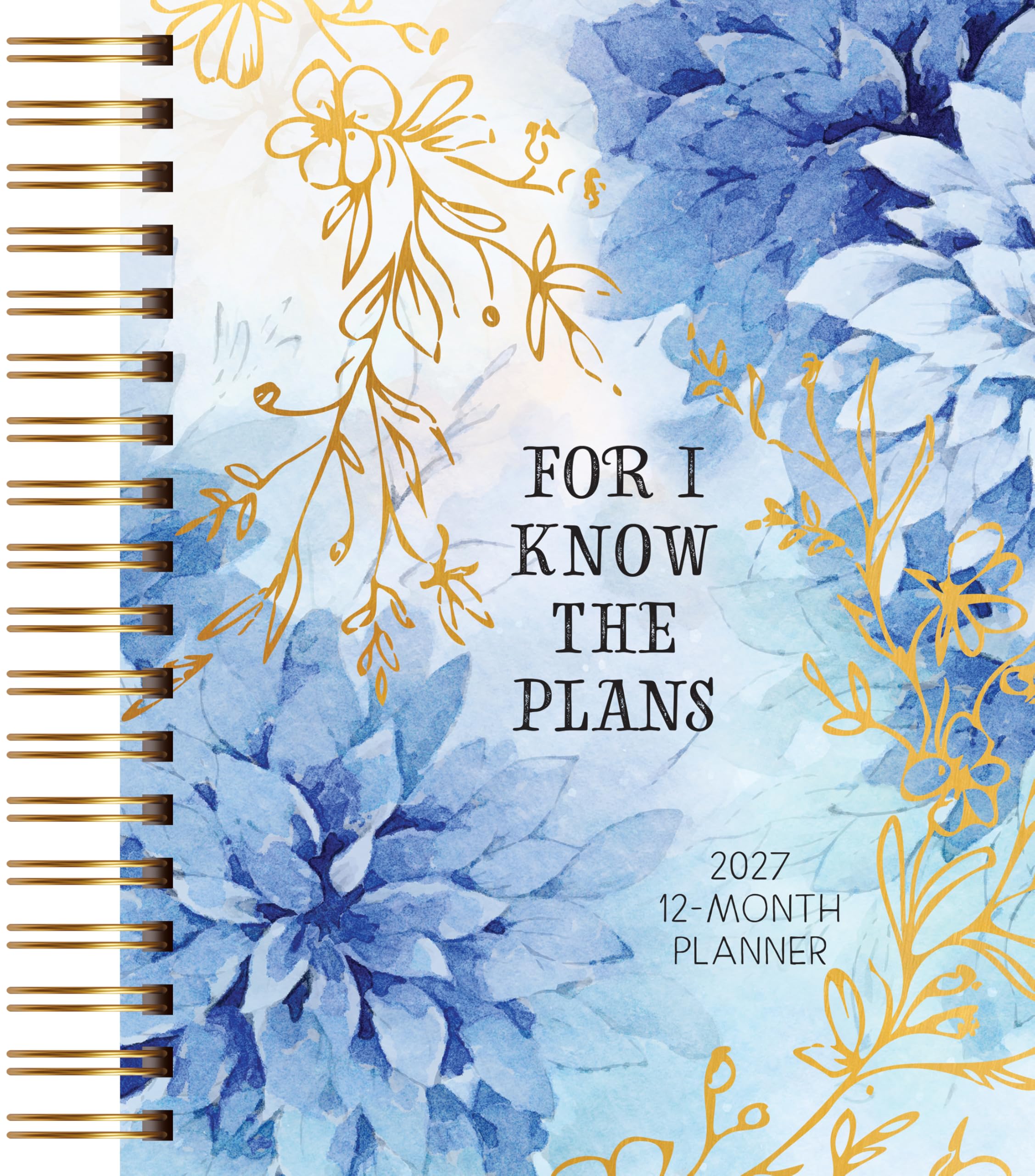 2027 12 Month Planner for I Know the Plans