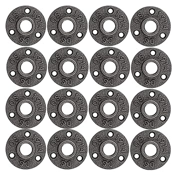 Brooklyn Pipe Flange - 16 Pack 3/4
