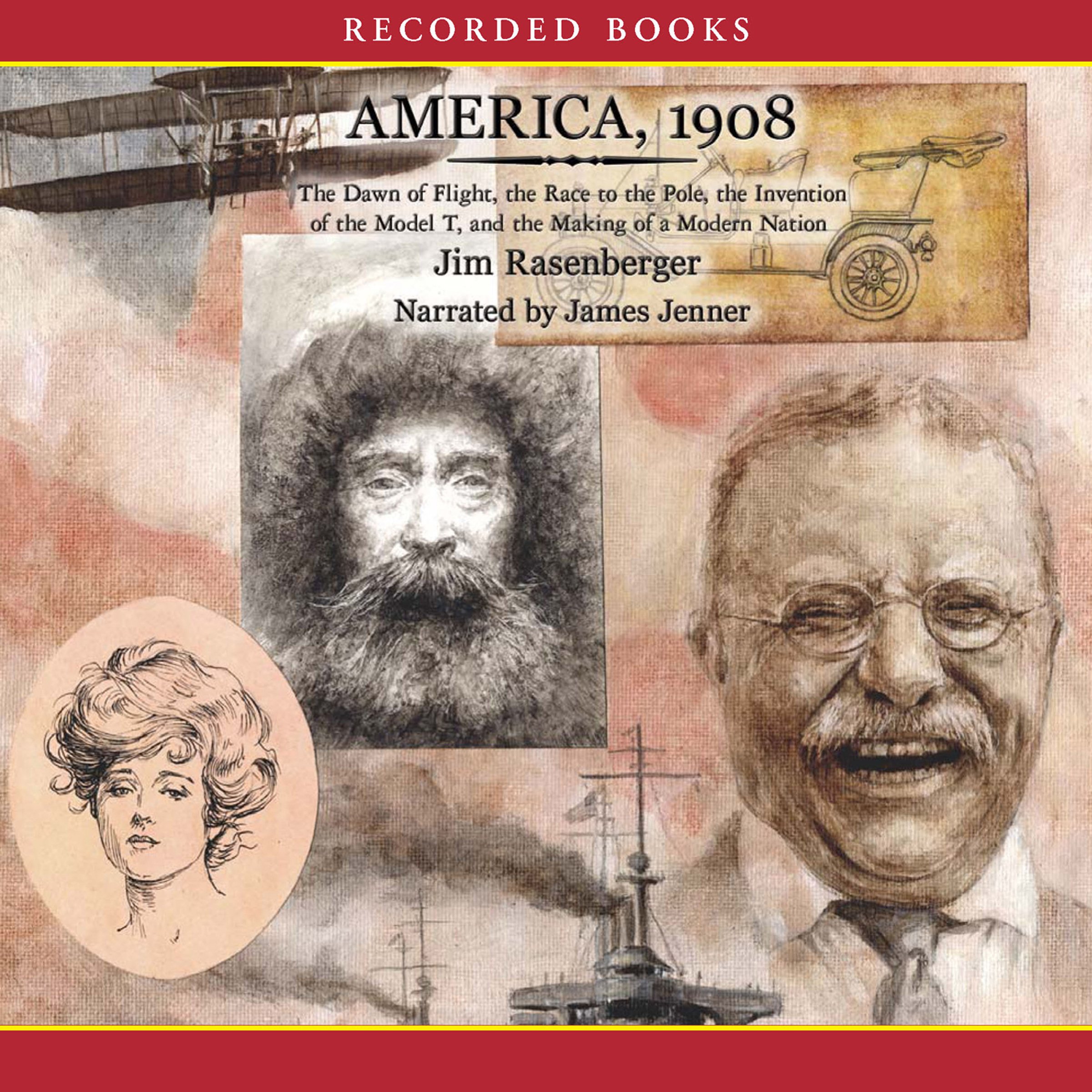 Cover art for America, 1908