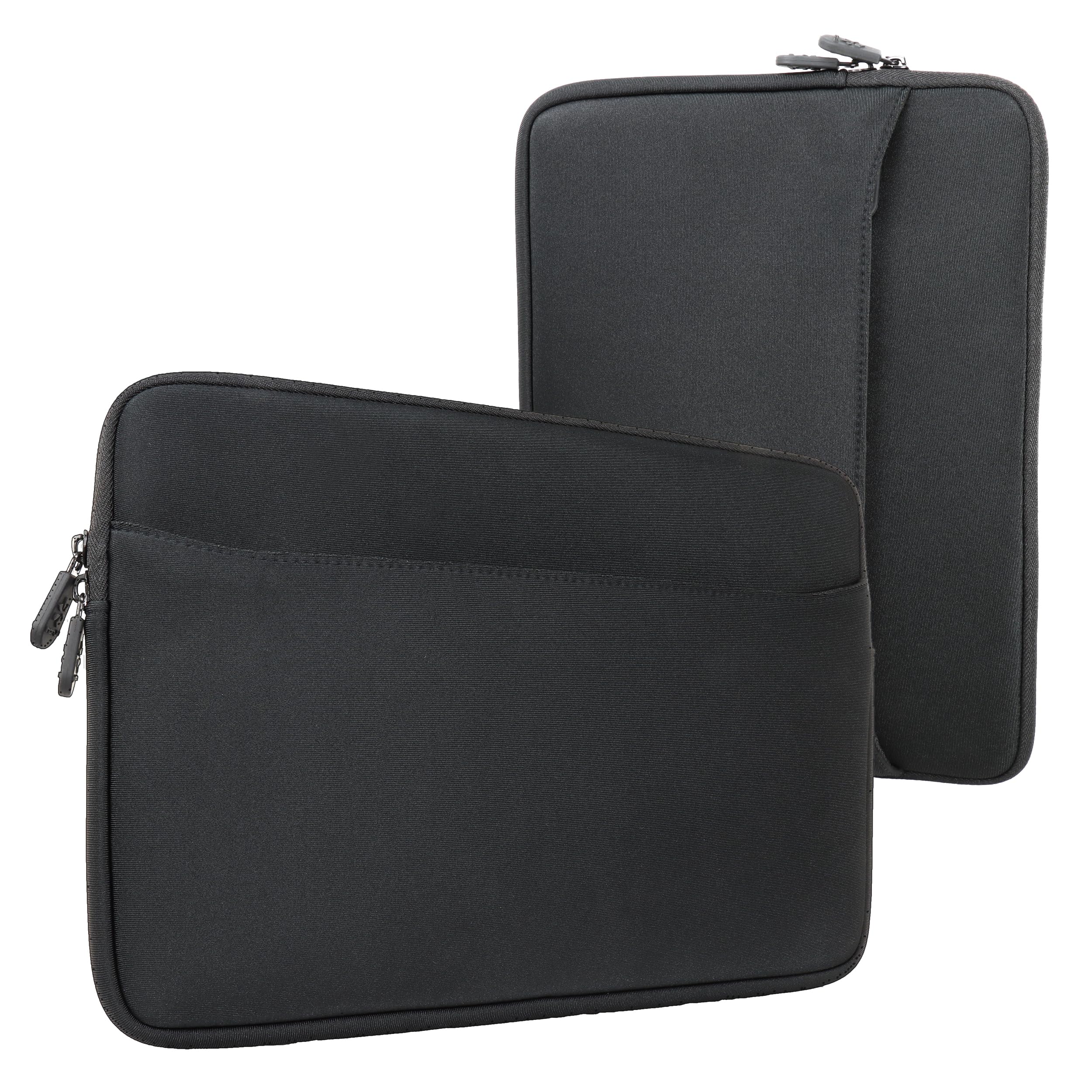 honju Darkroom Samsung Galaxy Tab S10+ / S9+ FE / S9+ / S8+ / S7 FE / S7+ Neoprene Sleeve with Large Outer Compartment, Microfibre Inside, Smooth Zip