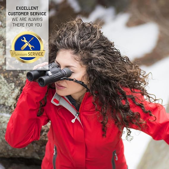 STEINER binoculars Wildlife 8x24 - German quality optics, sharp and high-contrast images, compact, light, ideal for mountaineering, climbing and hiking