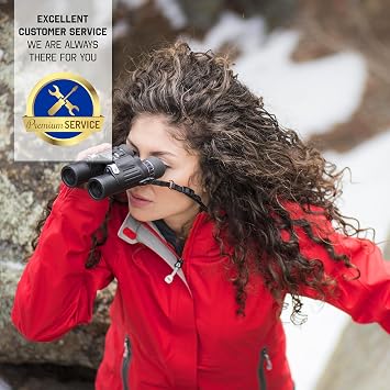 STEINER binoculars Wildlife 8x24 - German quality optics, sharp and high-contrast images, compact, light, ideal for mountaineering, climbing and hiking