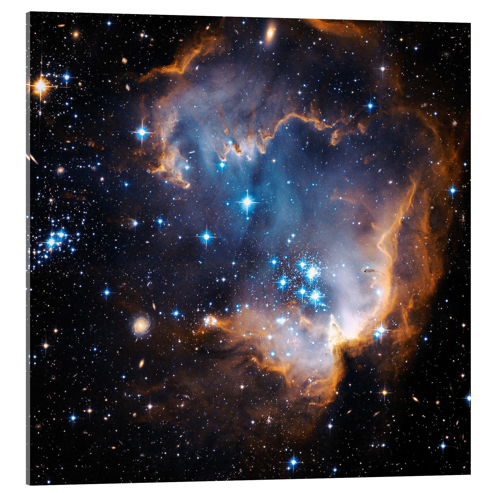 Posterlounge Geburt eines Sterns in NGC 602 Acrylglasbild