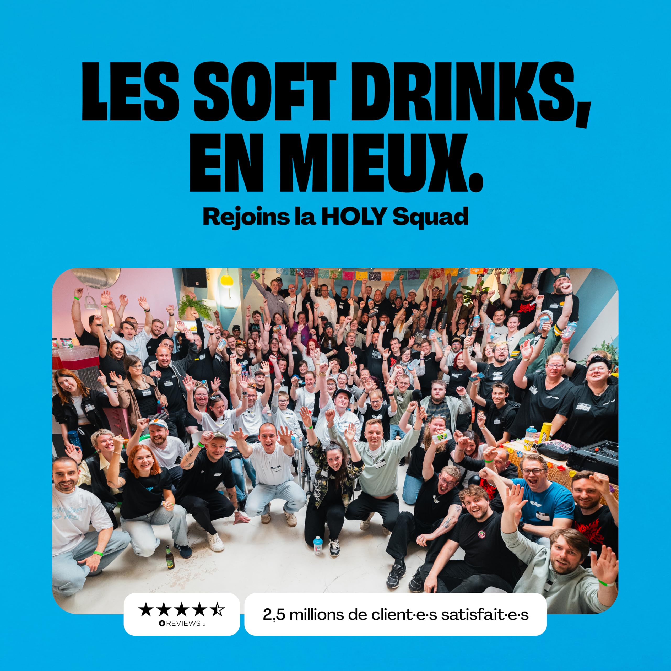 HOLY Hydration Kit de démarrage - Boisson sportive - 2x7 portions au goût fruité naturel - Avec électrolytes et minéraux - Végétalien - Sans sucre