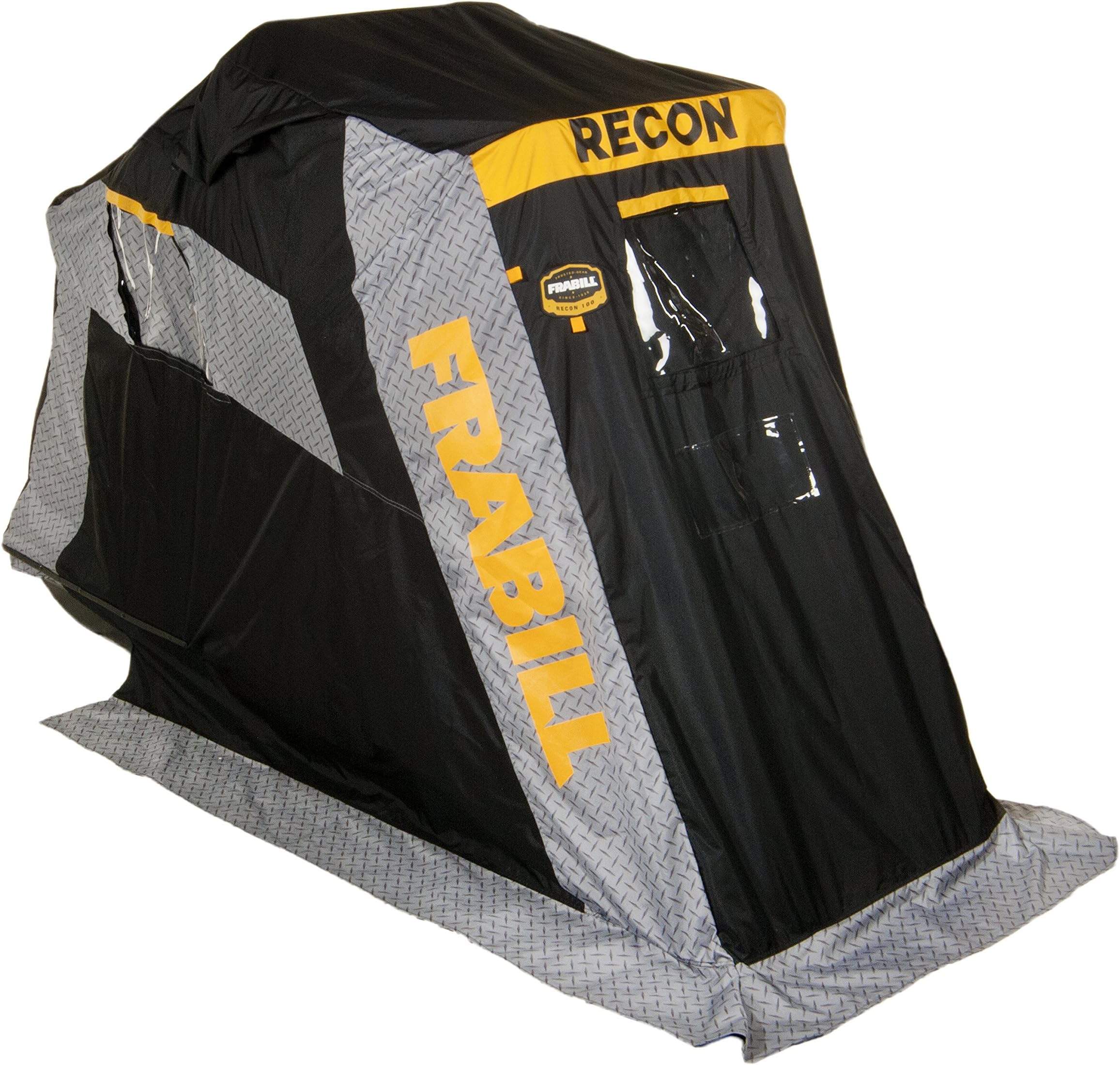 Frabill Thermal Outpost 2-3 Man Hub Shelter, 70 x 70 x 80-Inch