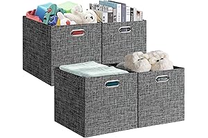 Premium Better Homes & Gardens Collapsible Fabric Storage Cubes 4-Pack