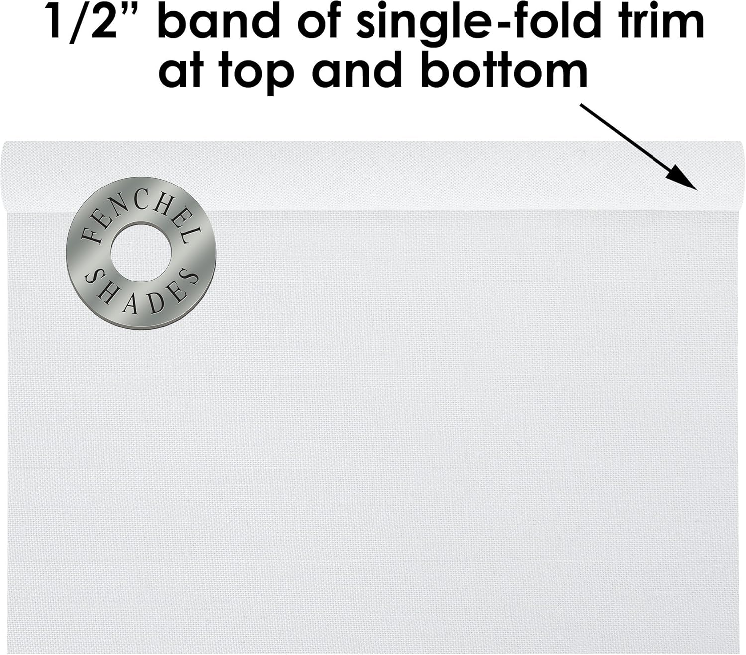 FenchelShades.com Lampshade 11" Top Diameter x 18" Bottom Diameter x 13" Slant Height with Washer (Spider) Attachment. For Use on Lamps with Harps (White)