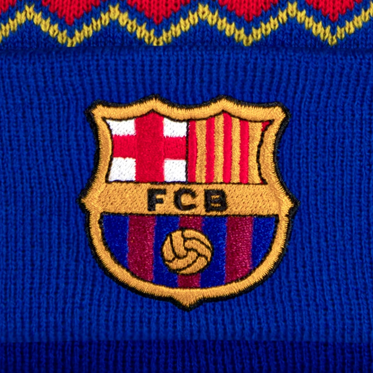 Icon Sports Officially Licensed FC Barcelona Beanie - Unisex Adult - Image 3