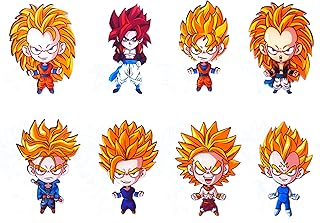 Dragonball magnesy na lodówkę z figurkami chibi