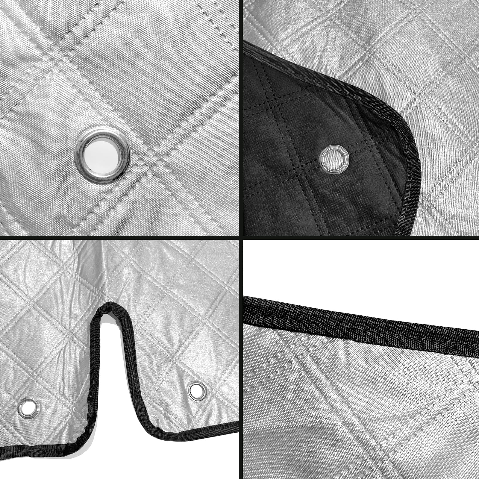 Parasole per Parabrezza, Parasole per Finestrino Interno termico Protezione per FIAT Ducato Copertura Parabrezza Auto Blocca Sole UV