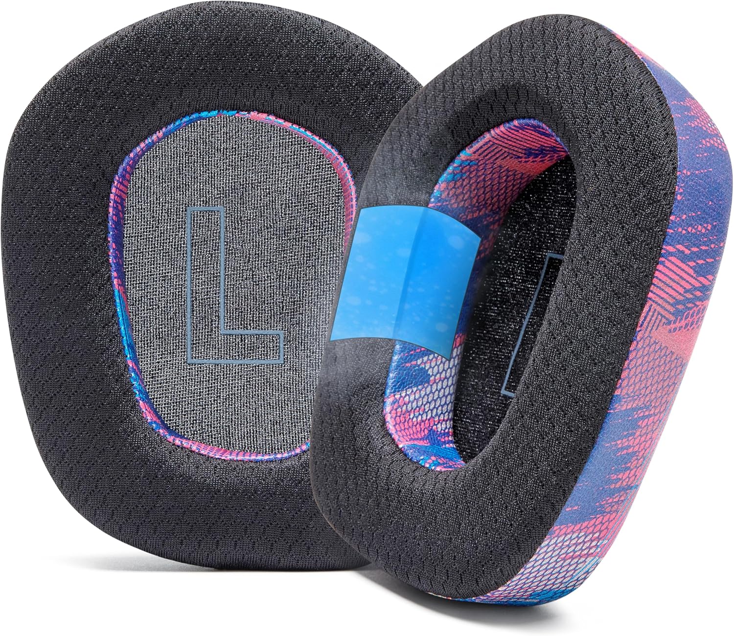 WC Freeze G733 - Cooling Gel Earpads for Logitech G733 Headphones by Wicked Cushions | Enhanced Comfort & Thickness with Cooling Gel Technology for Epic Gaming | Speed Racer