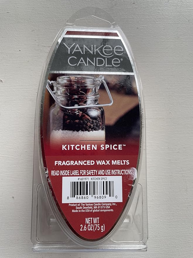 Yankee Candle Kitchen Spice Fragranced Wax Melts Home