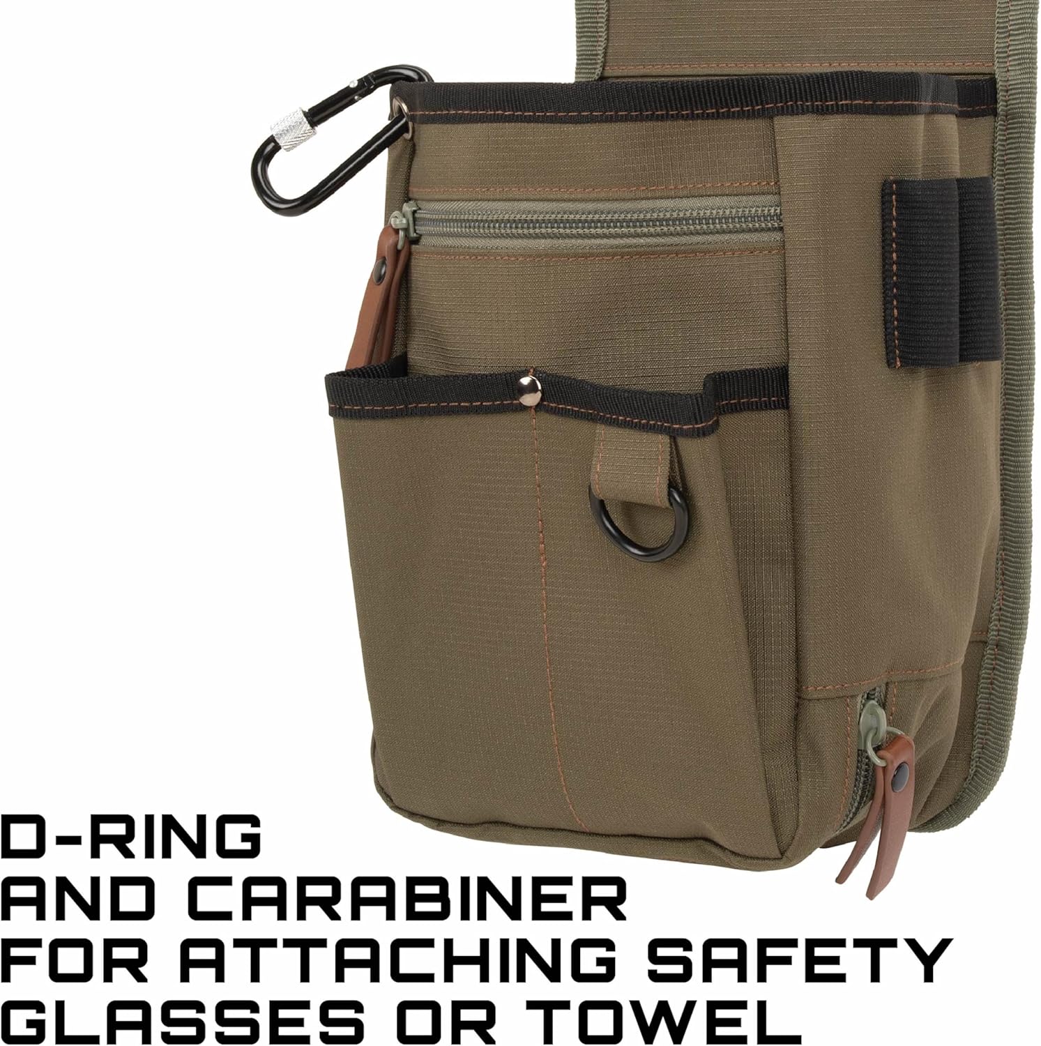 Allen Company Triumph Rip-Stop Shell Bag - Sporting Shell Bag for Clay, Trap, or Skeet Shooting - Durable Canvas Single/Double Compartment - Olive Green - Image 9
