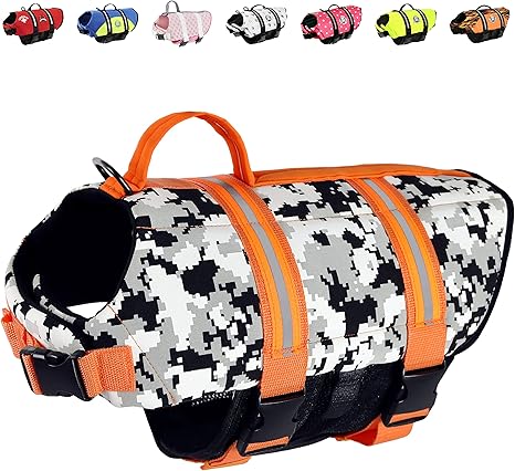 paws aboard dog life jacket