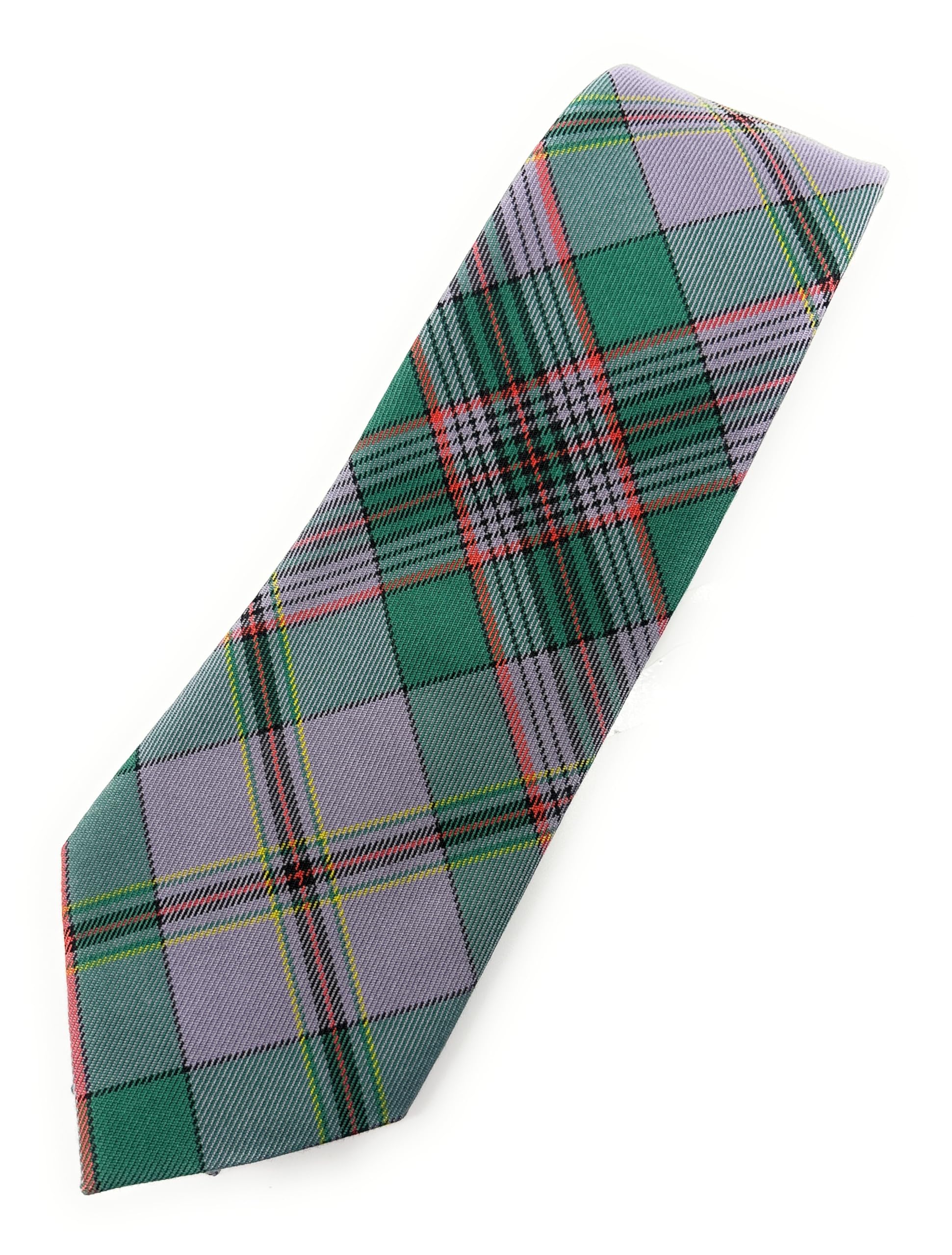 Scottish Essence Craig Ancient Scottish Tartan Necktie, Traditional Clan Pattern, Made In Scotland, Multiple Tartans Available (Craig Ancient)