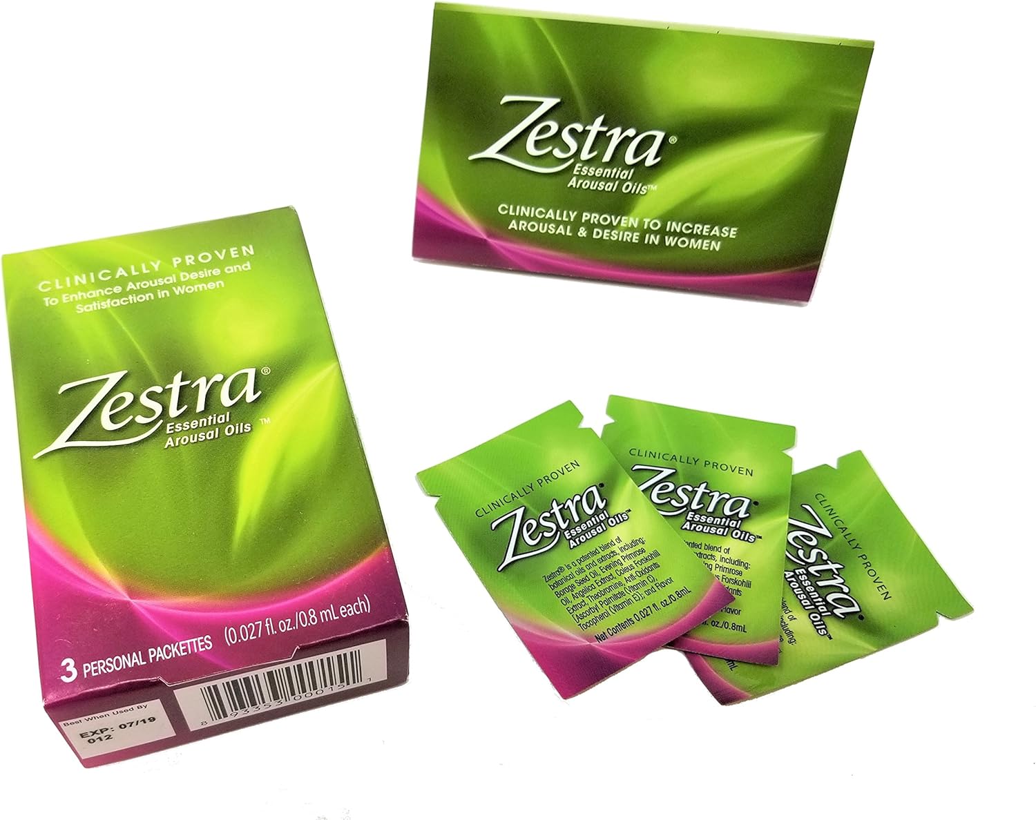 Zestra Arousal Oil Essential 3pk Health & Household