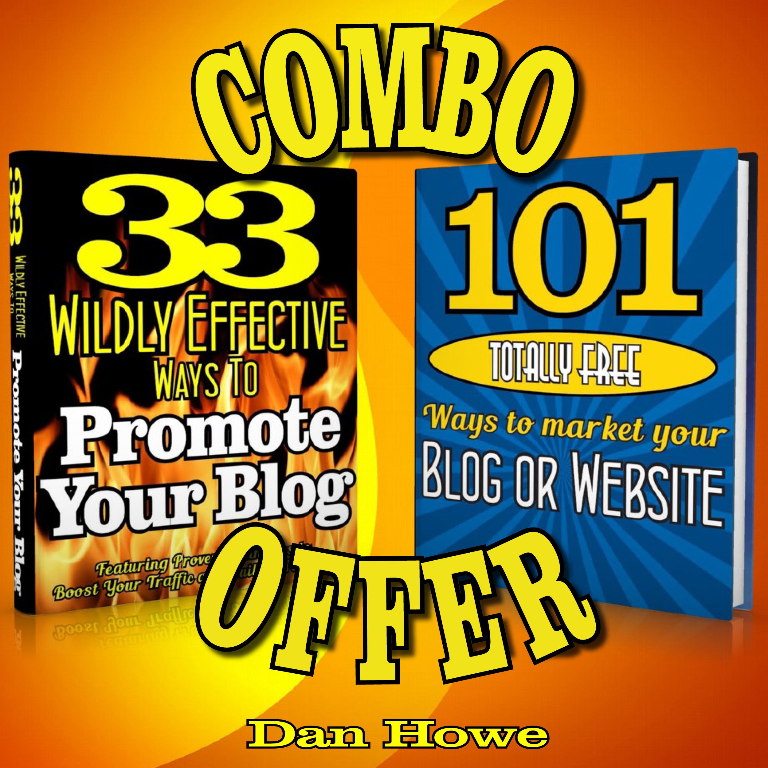 Cover art for 2 for 1 Blog & Website Promotion Combo Deal