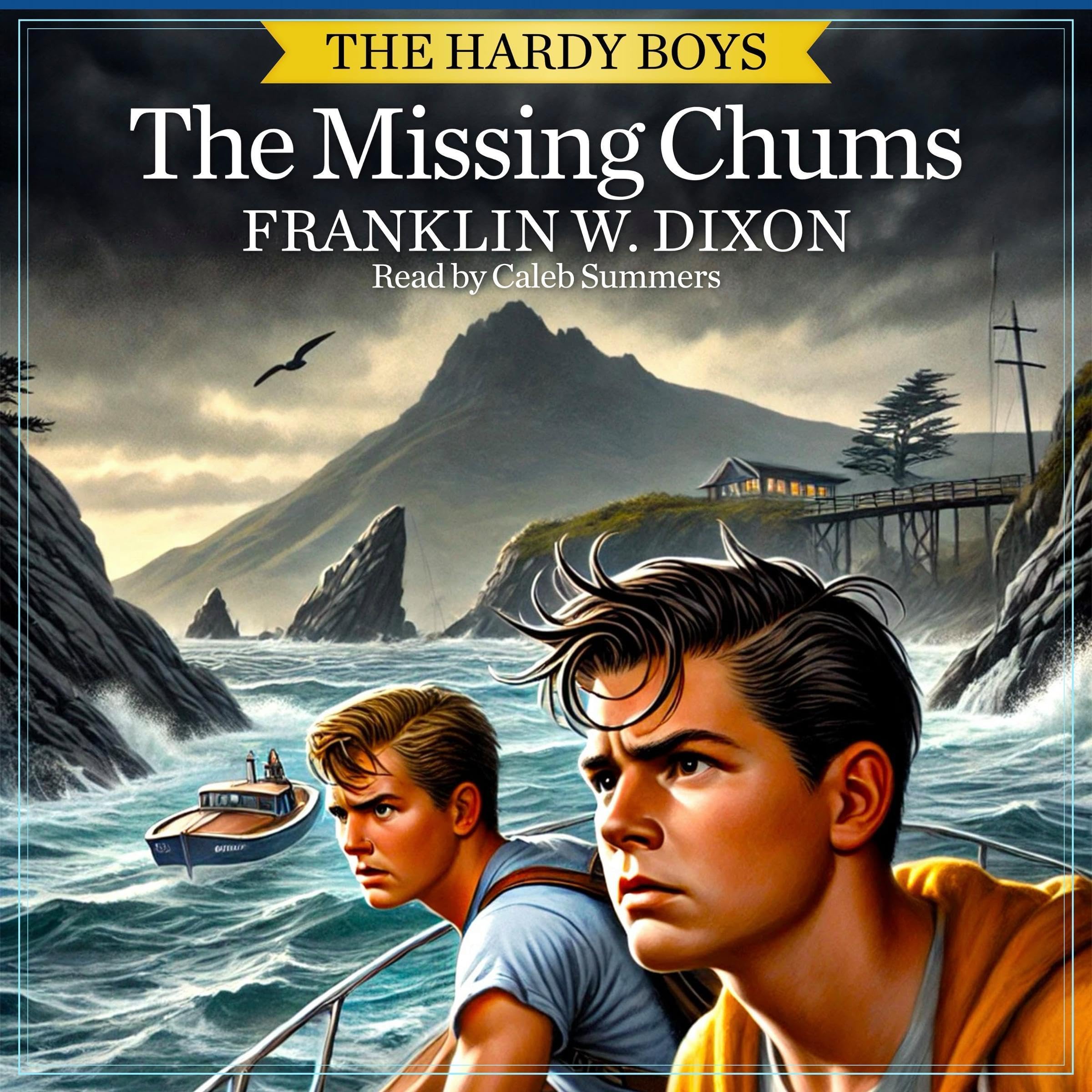 Cover art for The Missing Chums