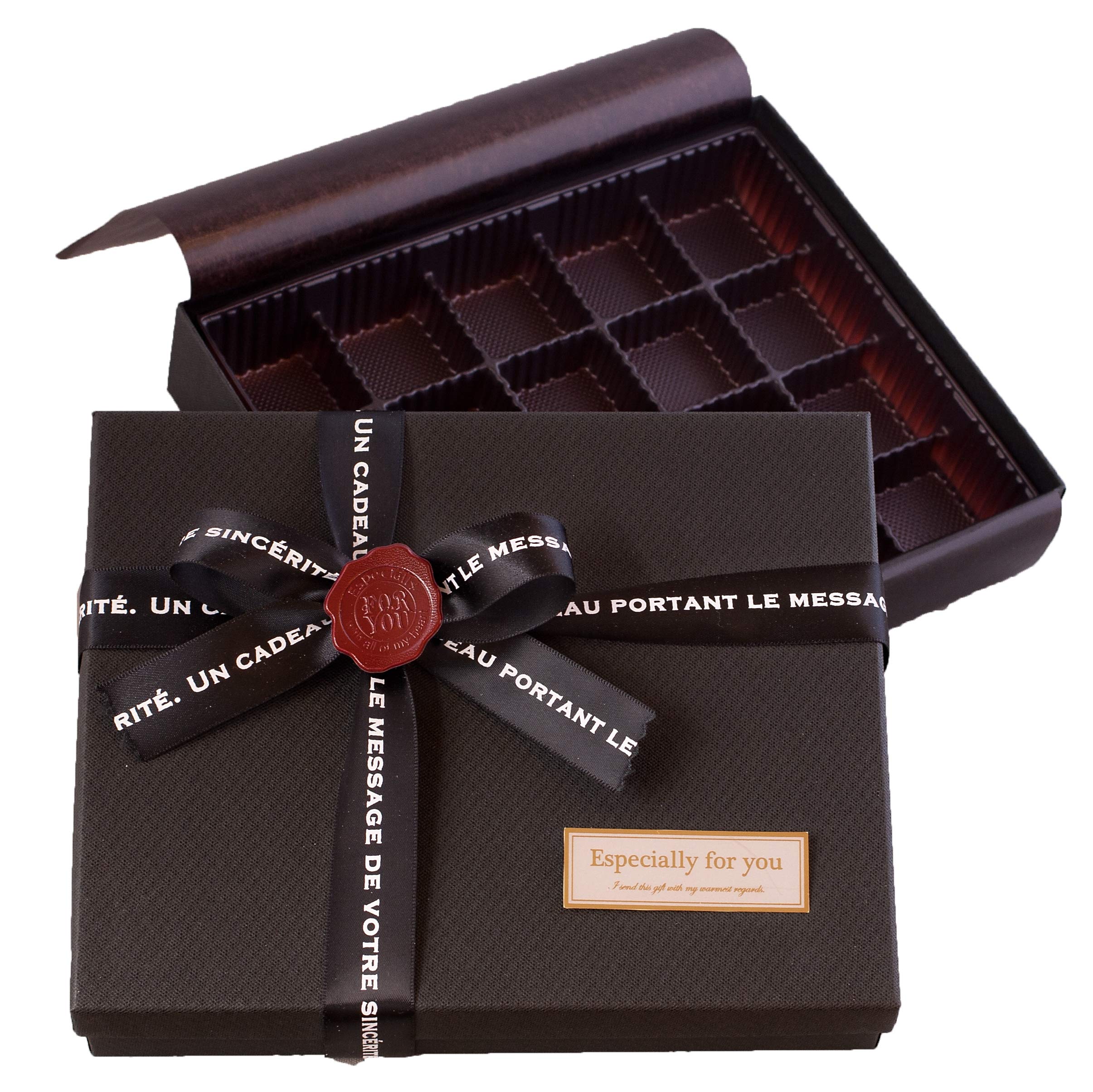 チョコ用ギフト箱　180個 Amazon｜ロンシャン 手作りチョコ用箱＆ラッピング道具（リボン