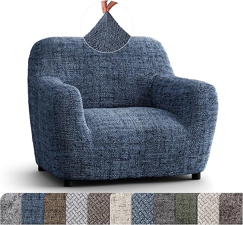 PAULATO BY GA.I.CO. Funda para silla  Funda elástica para sillón  Funda de sillón para mascotas y niños  Fundas suaves para silla  Protector de