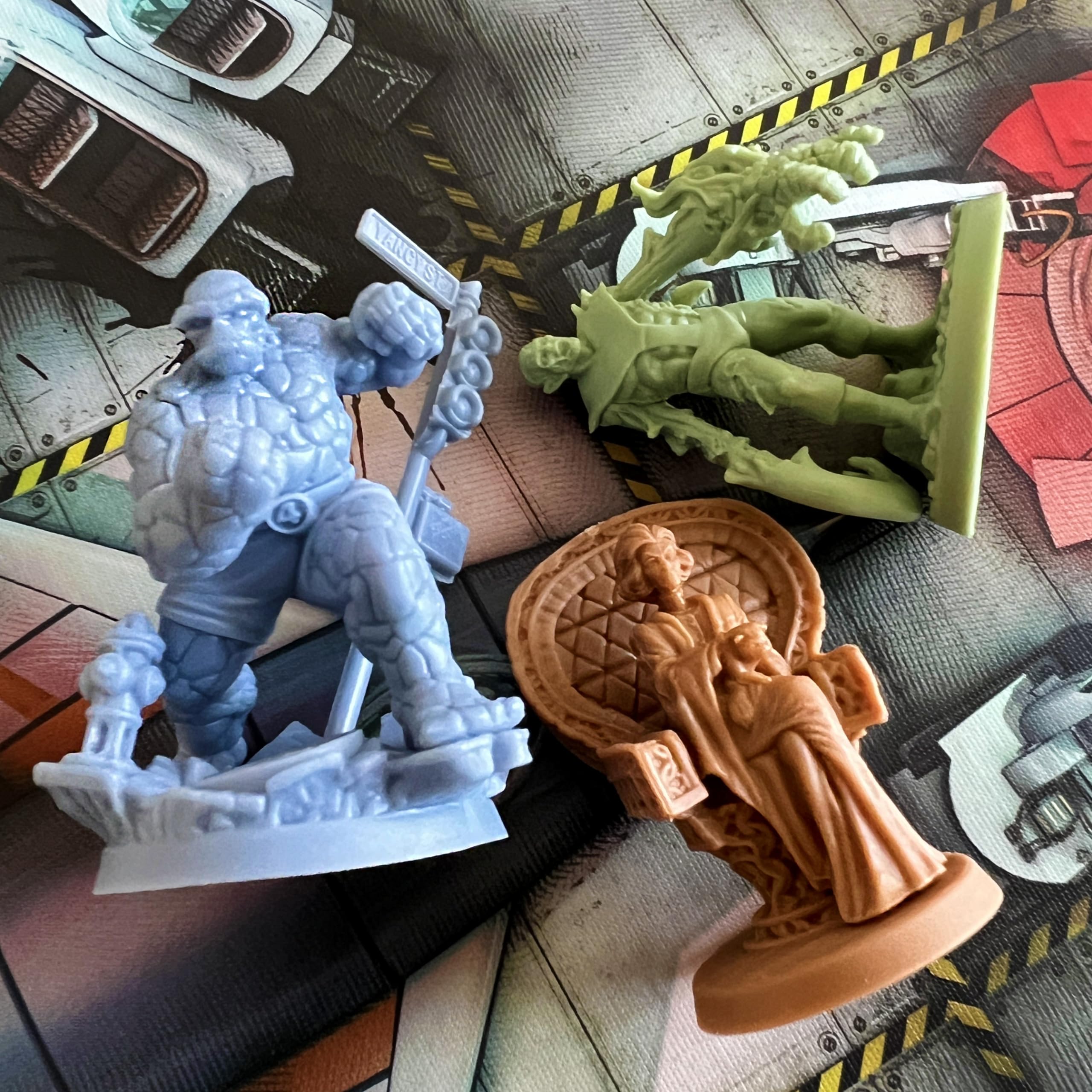 Asmodee - Marvel Zombies: Fantastic 4 - Under Siege, gra planszowa, 14+ lat, 1-6 graczy, wydanie włoskie