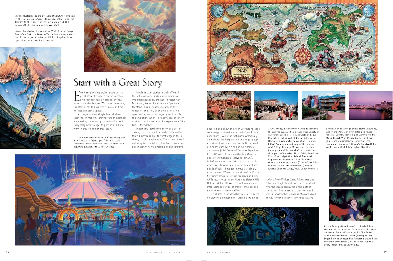 Walt Disney Imagineering: A Behind the Dreams Look at Making More Magic Real      Hardcover – Illustrated, May 18, 2010