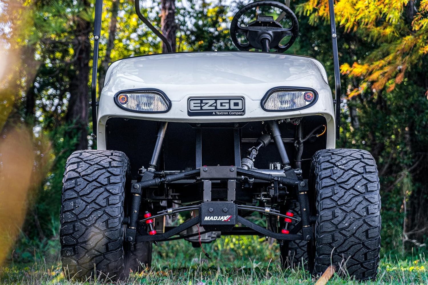 MADJAX King XD 5 Inch Golf Cart Lift Kit Compatible with EZGO TXT/T48 2014-2023 | Fits Gas & Electric Models | Kingpin Design | Fits up to 23 Inch Tires