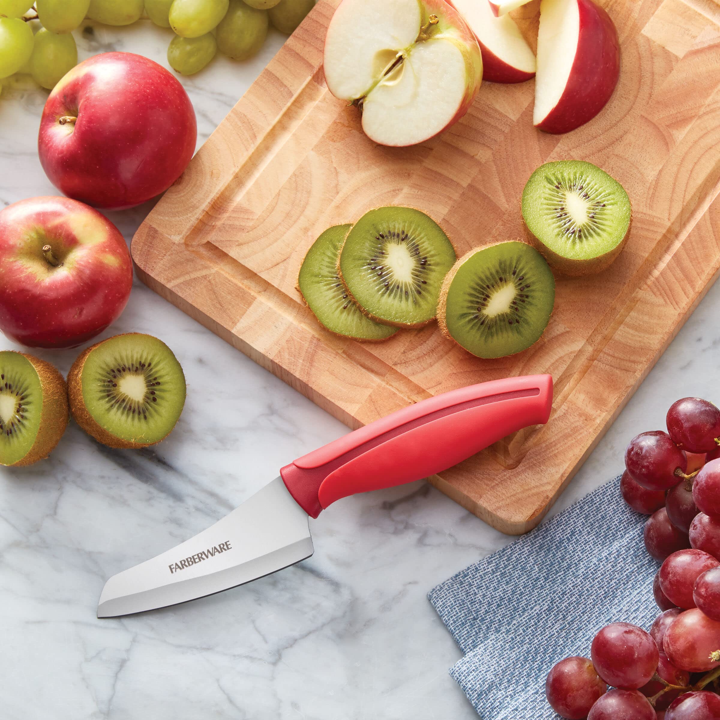 Amazon.com: Farberware Precise Slice Santoku Parer Knife, 3.5 Inch