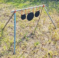 Vista 6 de Steel Target Hanger, AR500 Steel Target Kit Hanging Hook for 1 Inch EMT Conduit
