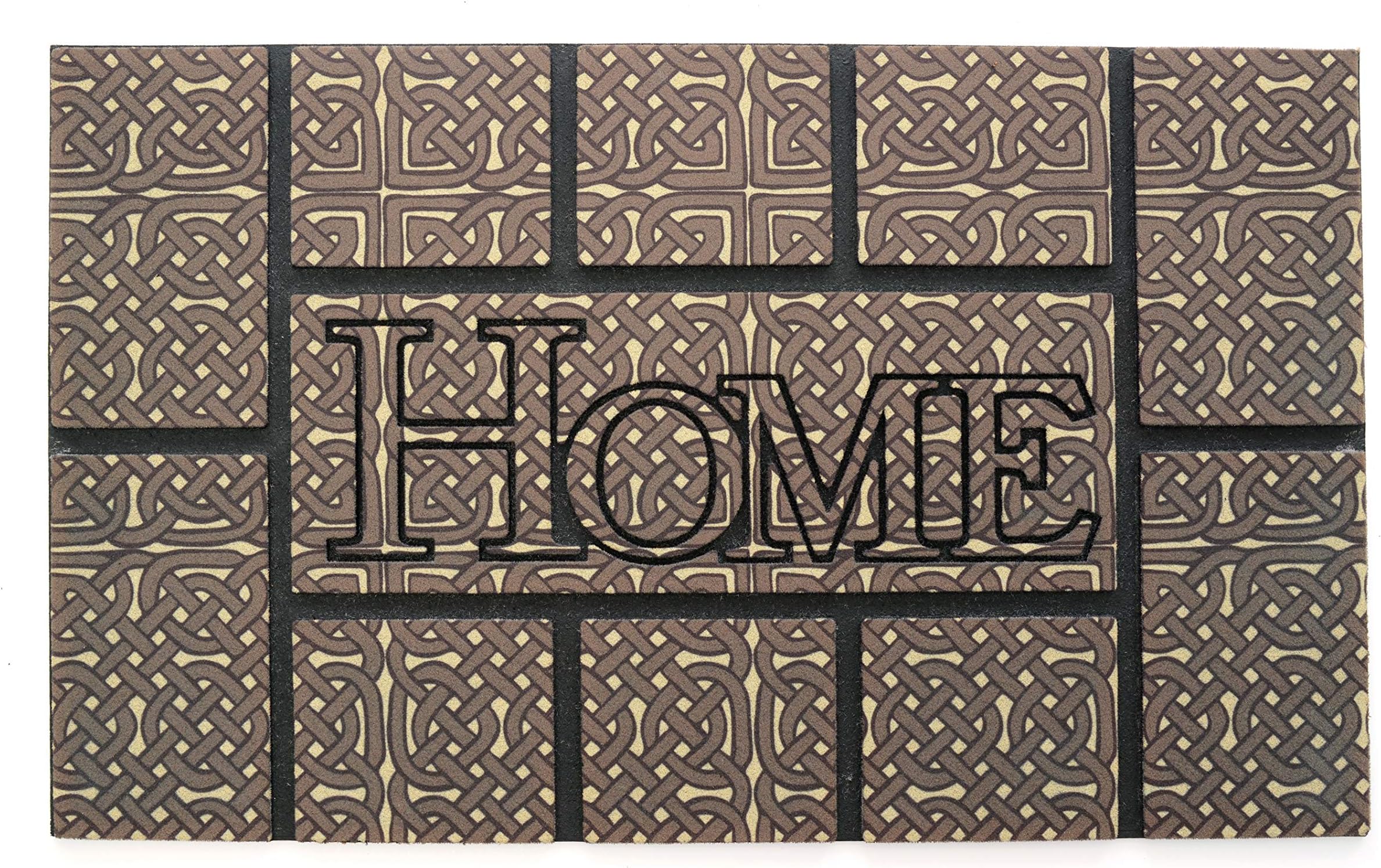 Stephan Roberts 30N-18RM61-06 Recycled Rubber Doormat, 18'' x 30'', Arezzo