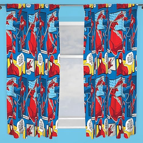 Spiderman Curtains Amazon Co Uk