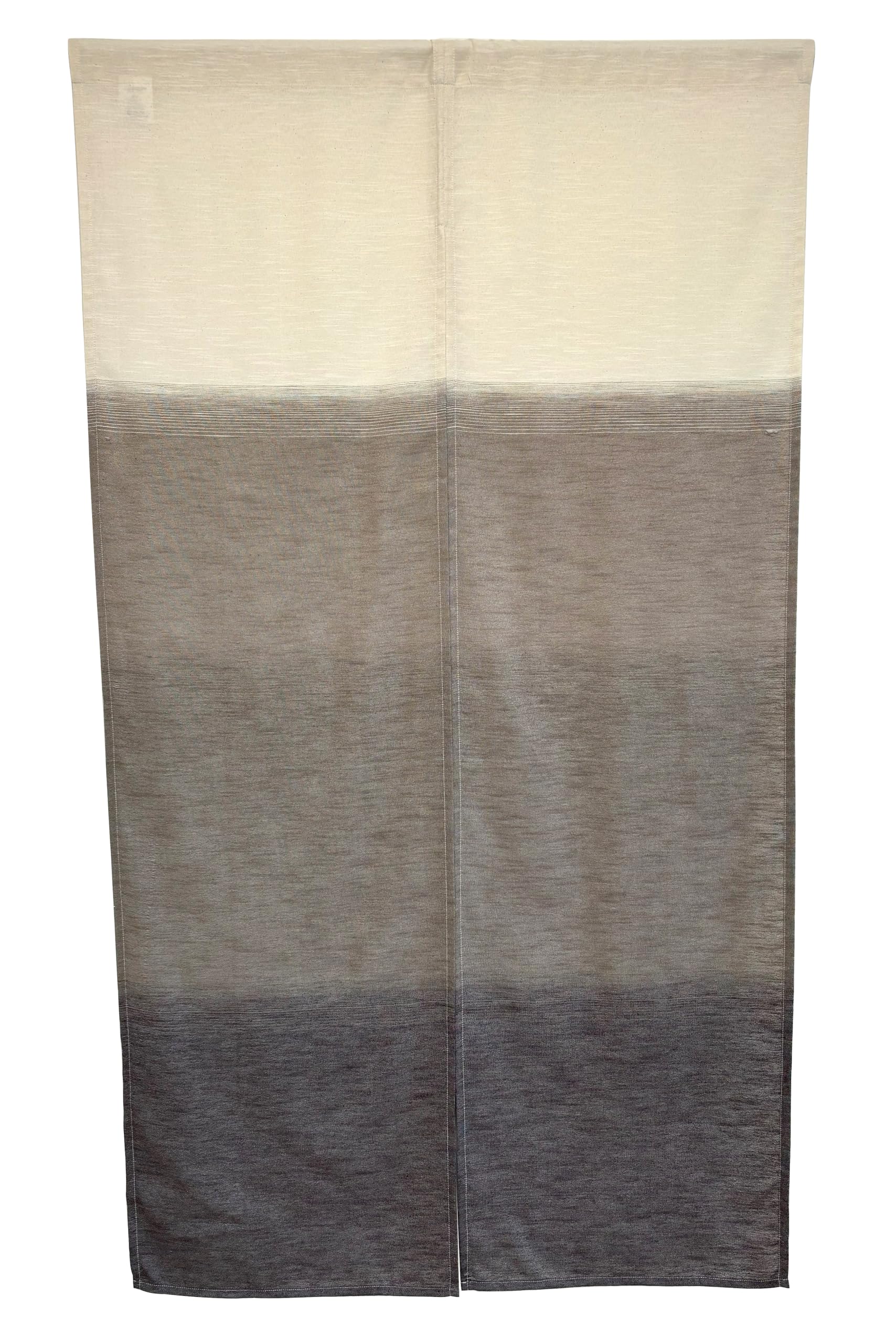Sunnyday Fabric SunnyDayFabric Doorway Curtain (W33.5'xH59') GENSOU Tapestry noren Room Divider (Brown)