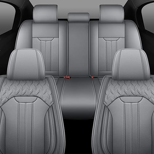 Miniatura 6 de LINGVIDO Protectores universales de asiento de coche impermeable cubierta de asiento de vehículo Cojines de asiento de automóvil