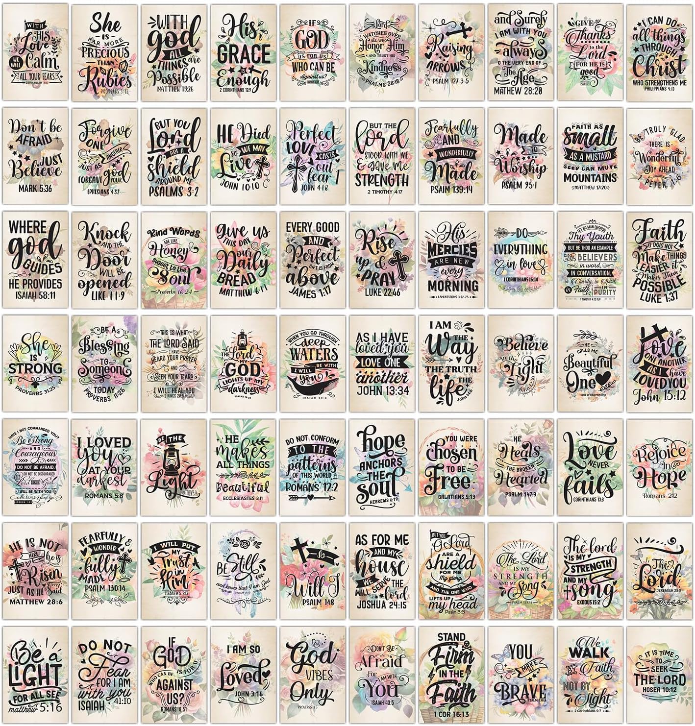 Vintage Bible Verse Collage
