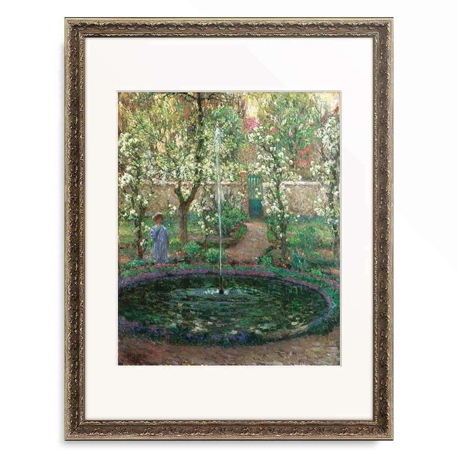 アンリ・ル・シダネル、 Amazon｜アンリ・ル・シダネル Henri Le Sidaner 「The Fountain